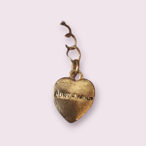 Rare Vintage Betsey Johnson Gold Clock Time Flies Pendant Necklace - Picture 7 of 8